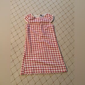 Miss B red and White dress  14